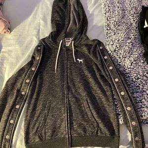 grey/black victorious secret jacket